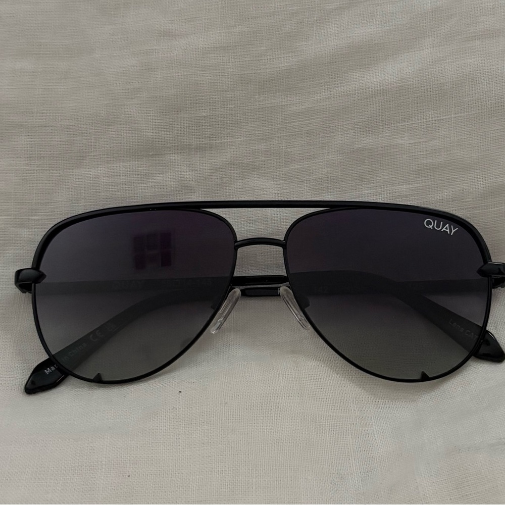 Quay Australia High Key Mini 51mm Aviator Sunglasses - Picture 3 of 4